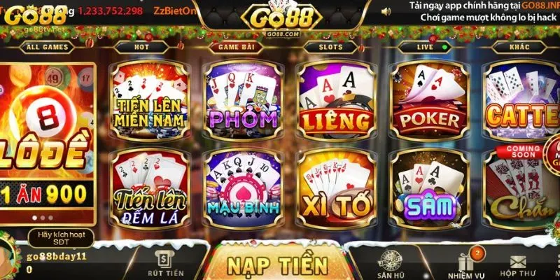 Khám phá game đánh bài đổi thưởng mới nhất hấp dẫn năm nay